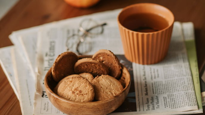 Herbstliches Rezept für die Gilmore Girls "Coffee Cake Cookies"