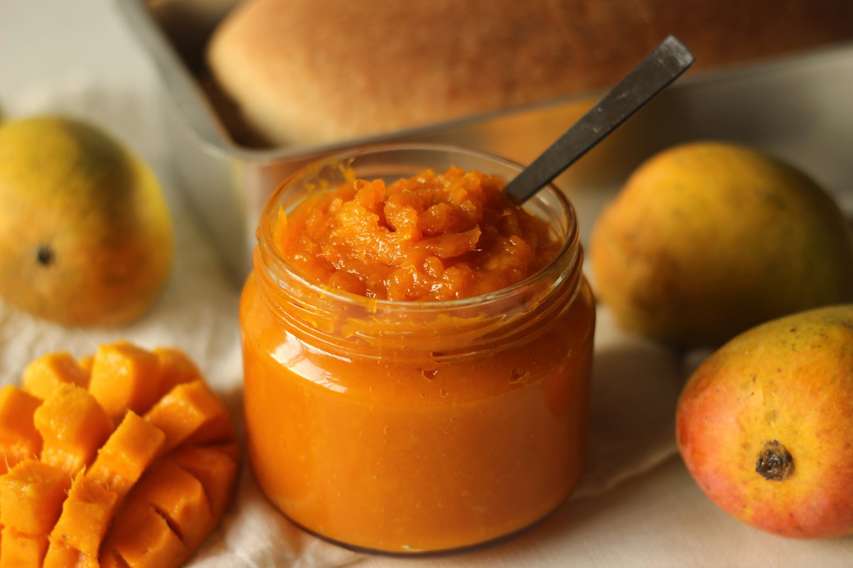 Apfel-Mango-Marmelade