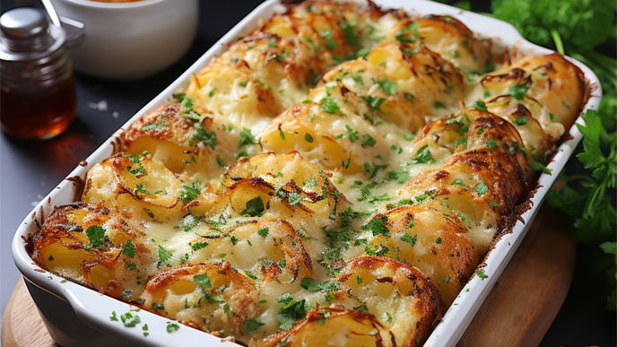Rezept für Parmesankartoffeln mit Rosmarin