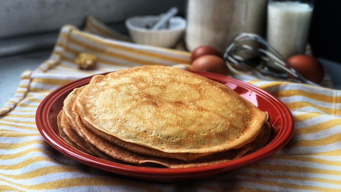 Pfannkuchen ohne Mineralwasser: Dieses Grundrezept sollte jeder kennen