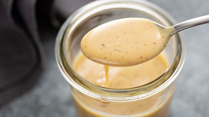 Senf-Dressing ohne Honig: Veganes Rezept