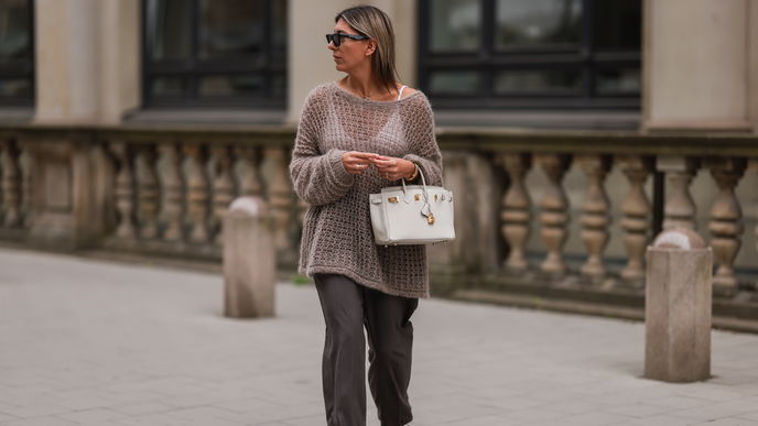 Grobmaschige Strickpullover sind DER Trend im Spätsommer
