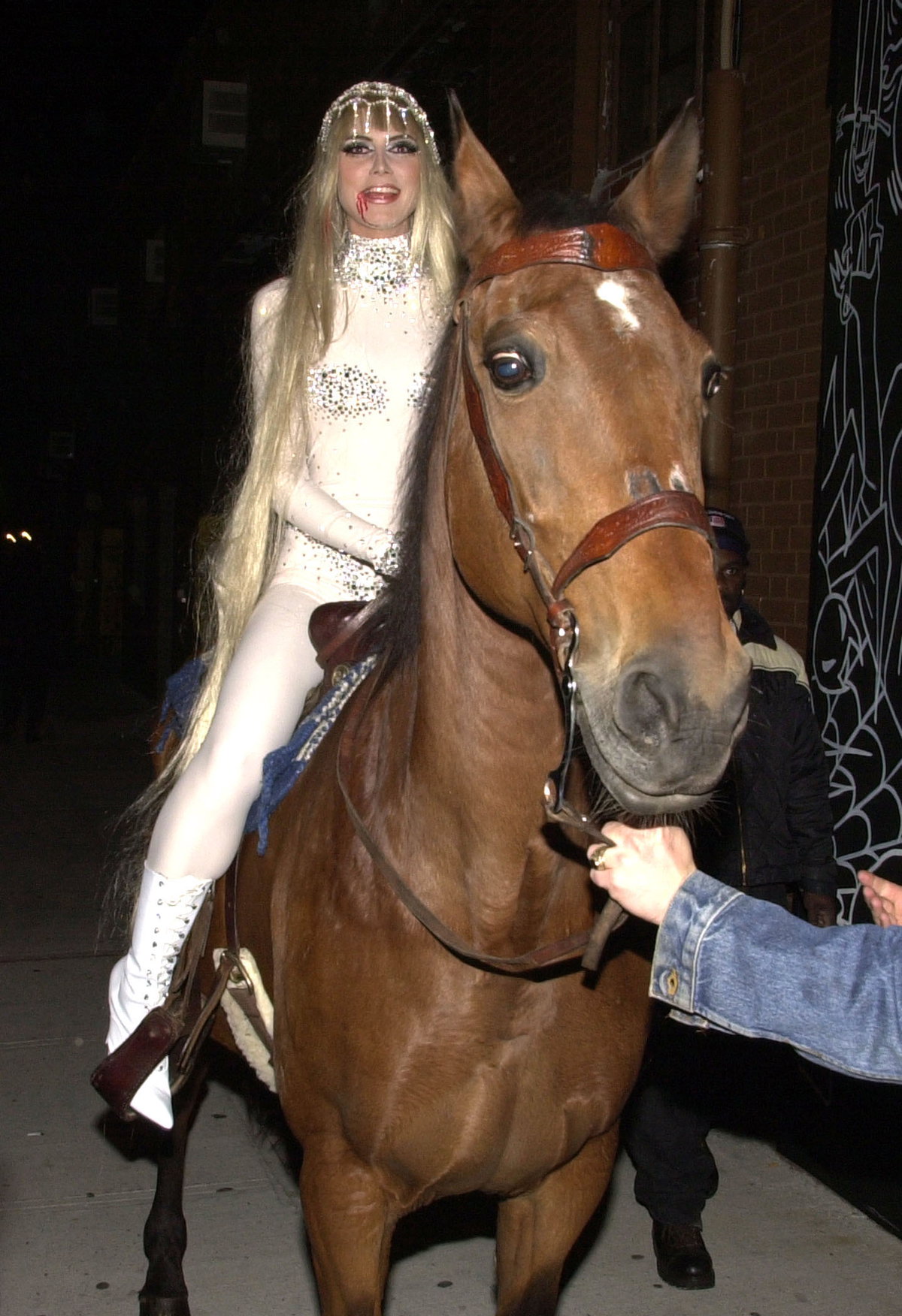 Heidi Klum Halloween Kostüm 2001
