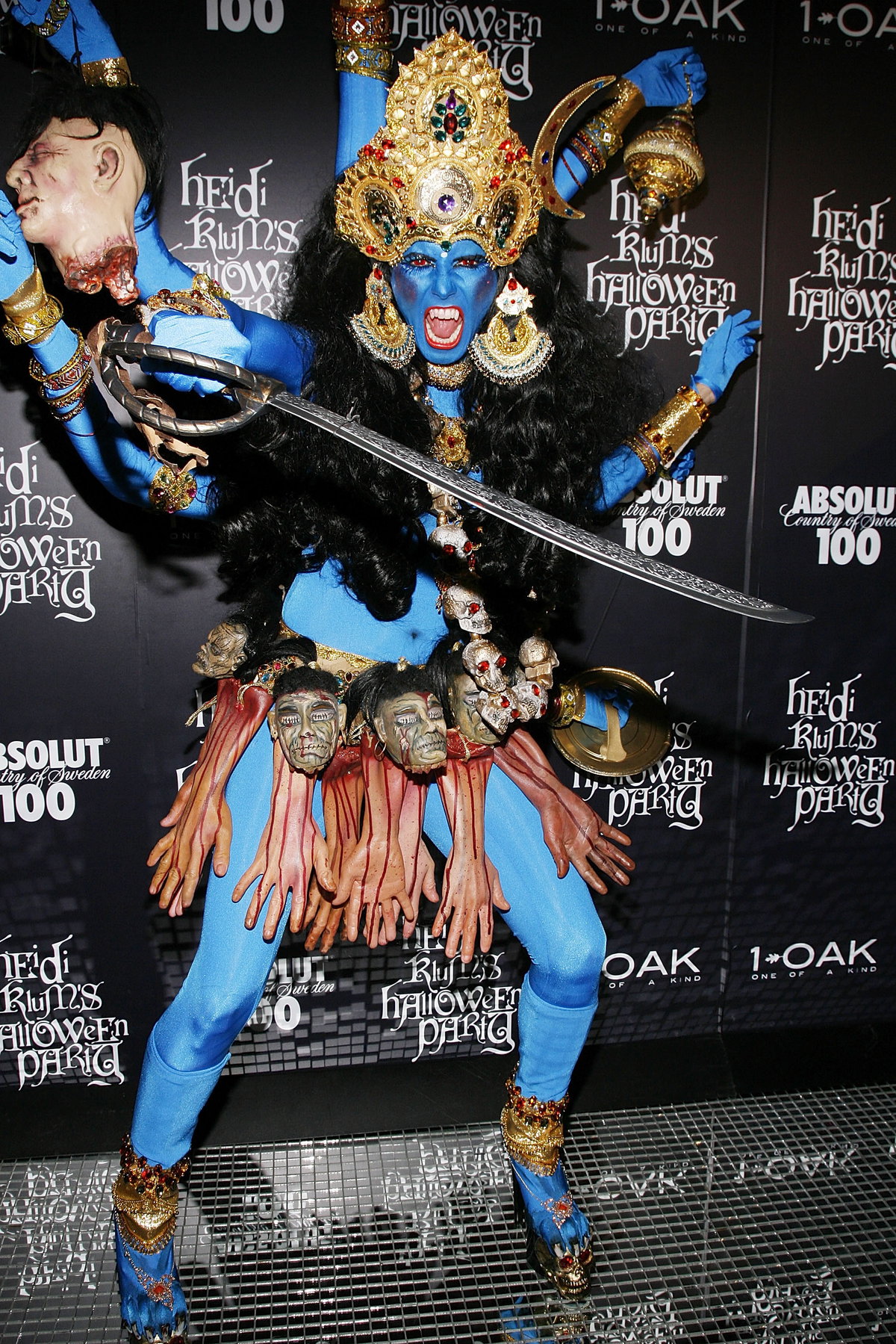 Heidi Klum Halloween Kostüm 2008