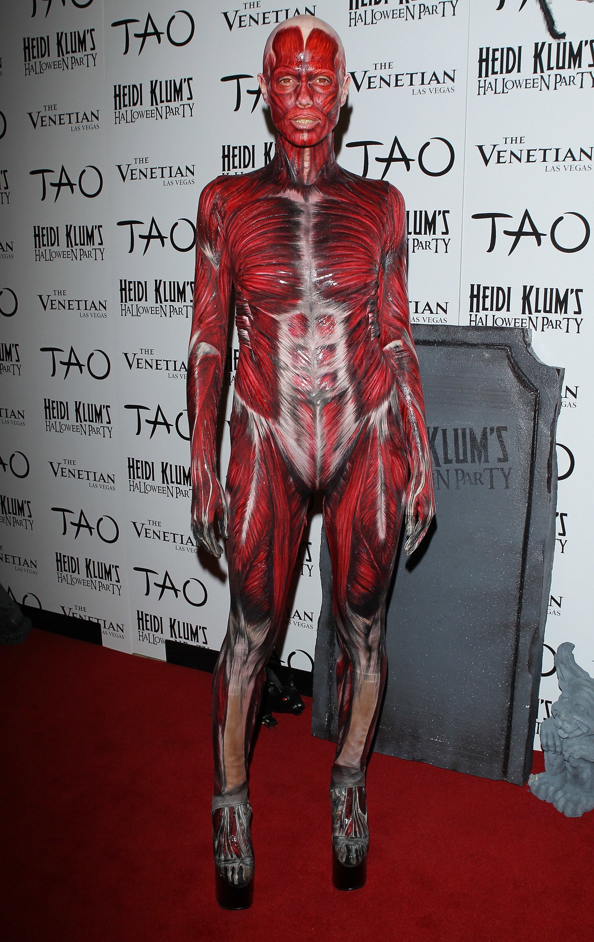 Heidi Klum Halloween Kostüm 2011