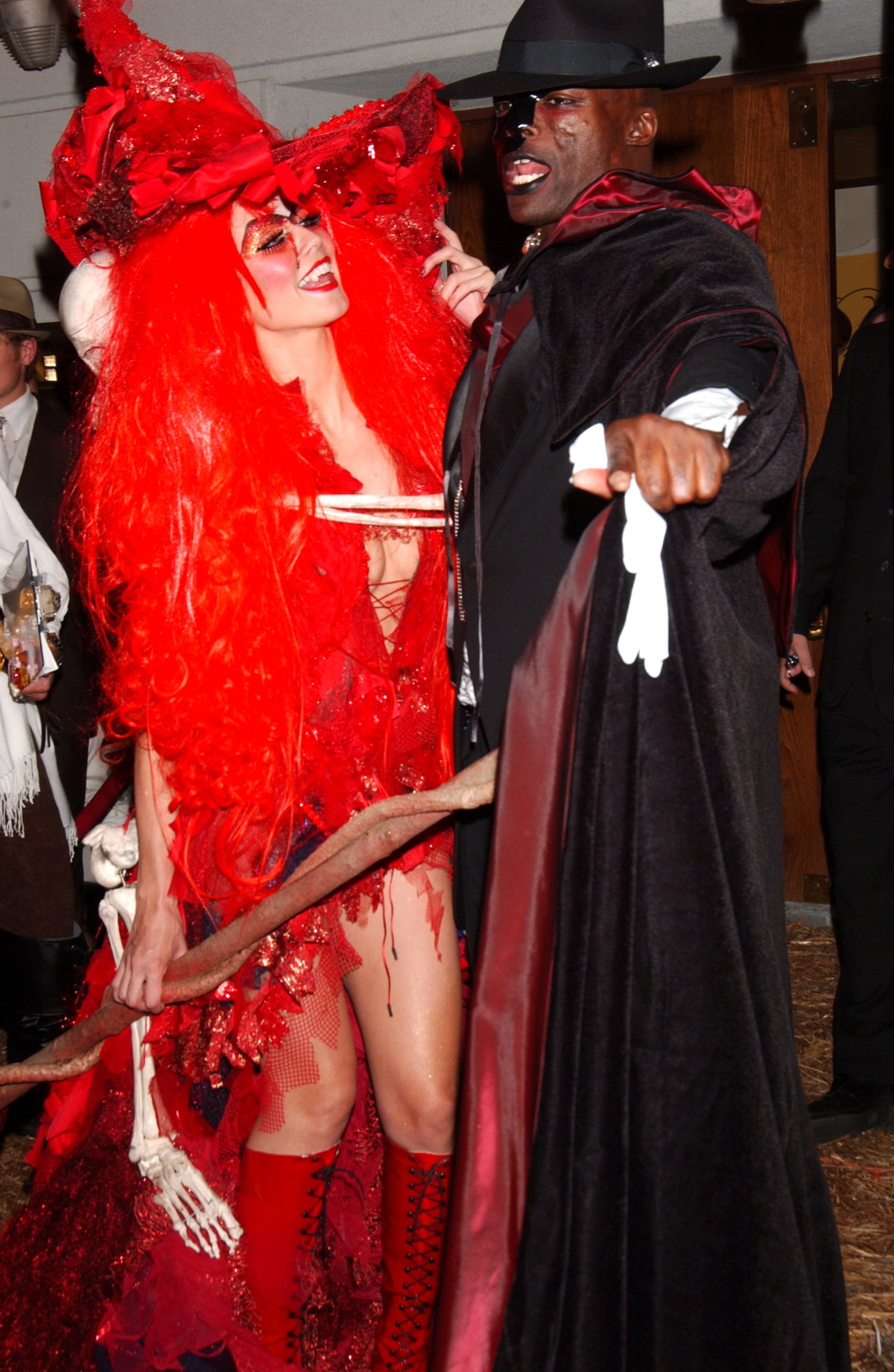 Heidi Klum und Seal Halloween Kostüm 2004