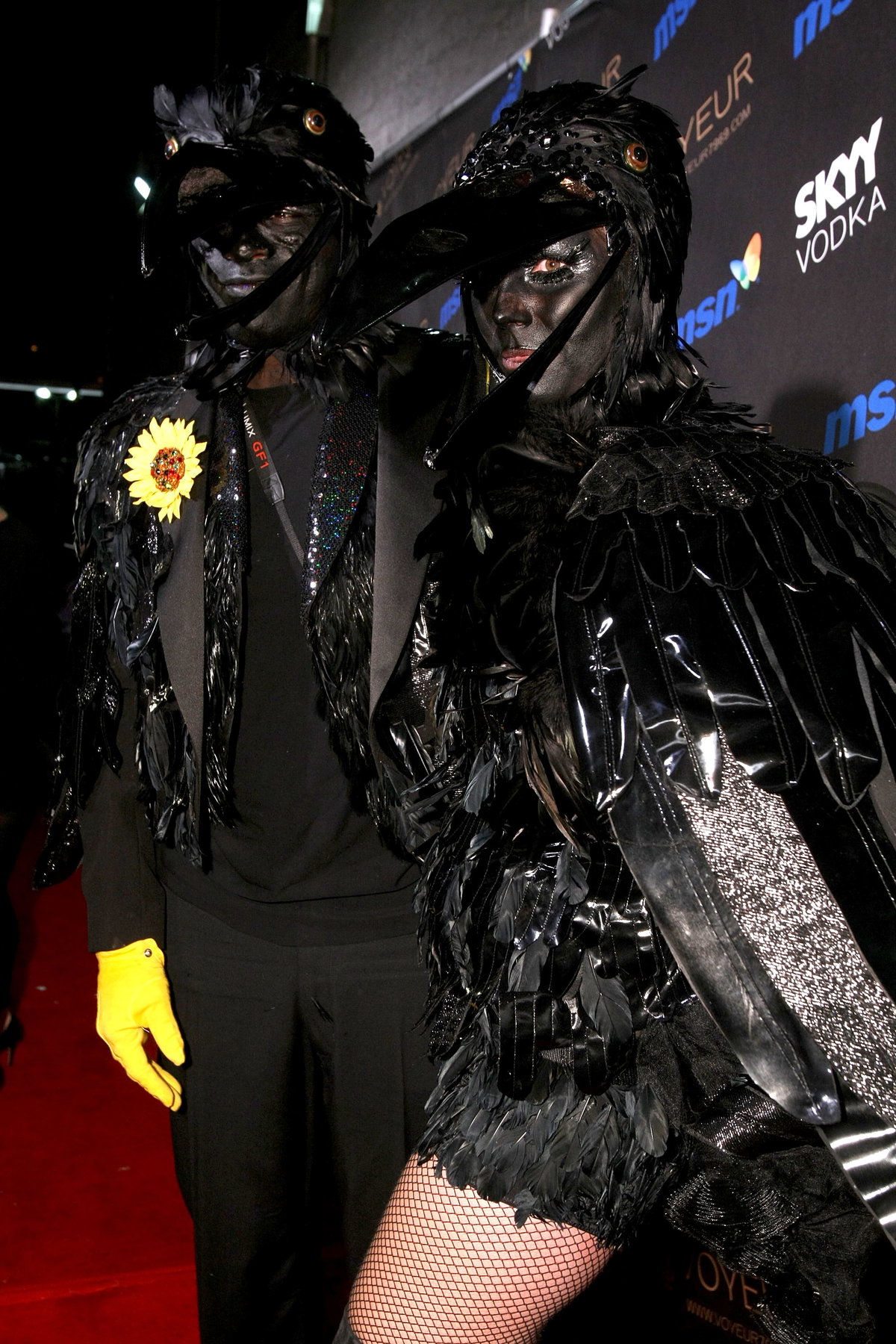 Heidi Klum und Seal Halloween Kostüm 2009