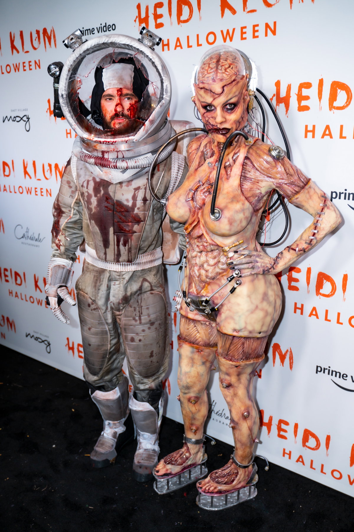 Heidi Klum und Tom Kaulitz Halloween Kostüm 2019