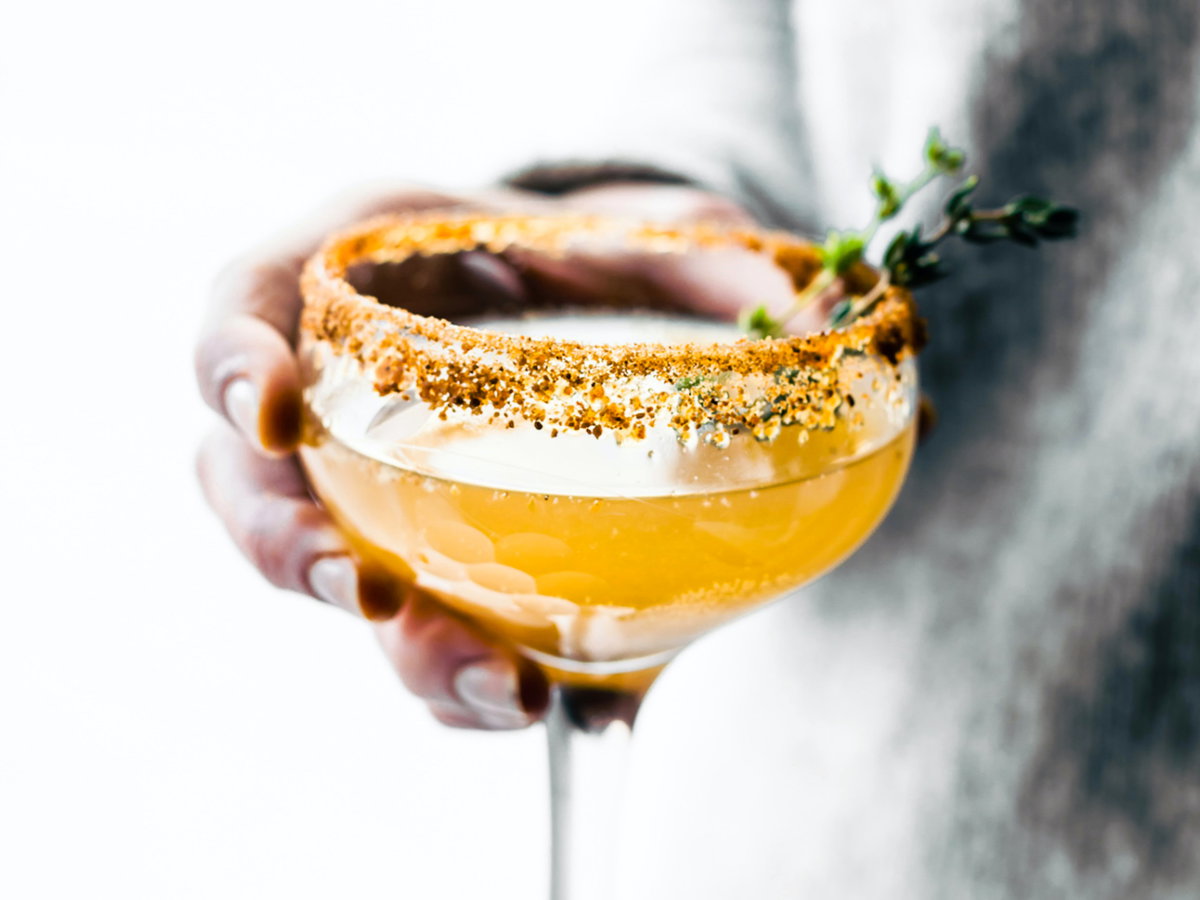 Herbst-Aperol mit Birne
