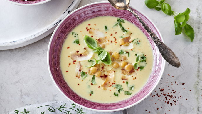 Kichererbsen-Suppe mit Kokos: Cremiges Rezept