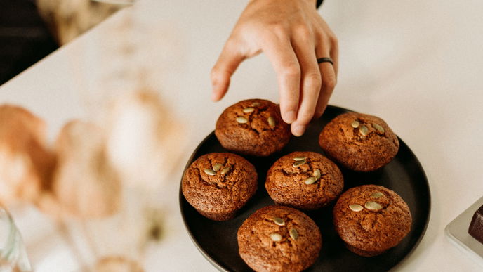 Glutenfreie Kürbismuffins: Schnelles Rezept