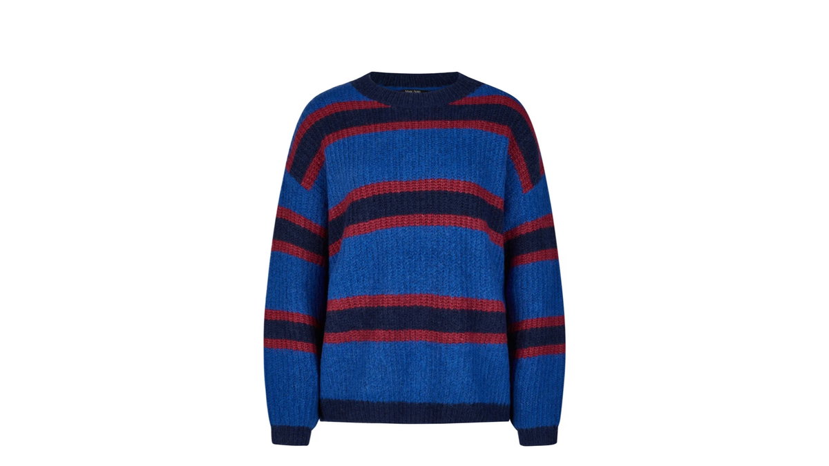 Blauer Pullover