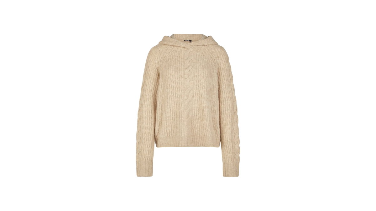 Pullover mit Zopfmuster
