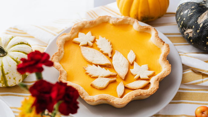 Rezept für saftigen, original amerikanischen Pumpkin Pie