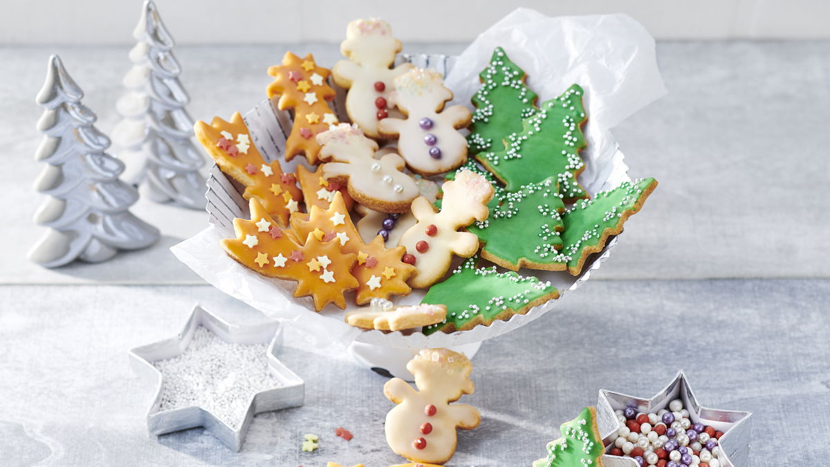 Rezept für einfache Butterplätzchen mit Zitrone