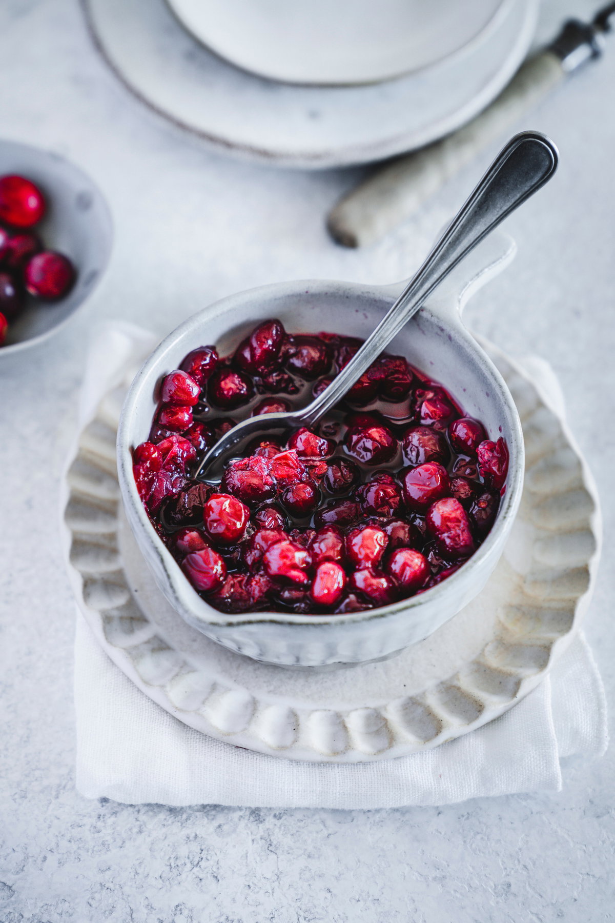 Cranberry Chutney in einer Schale