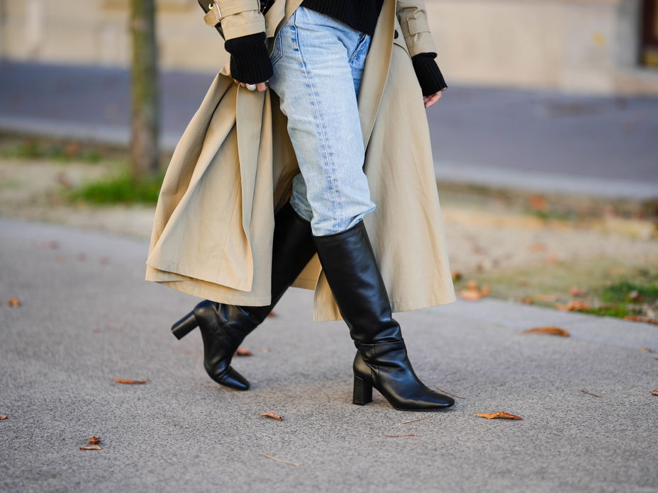 Elegante Stiefel mit Absatz
