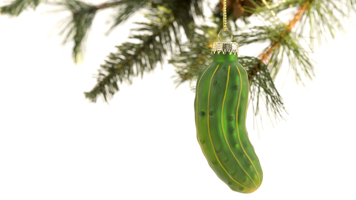 Gurke am Weihnachtsbaum: DAS verbirgt sich hinter dem Brauch