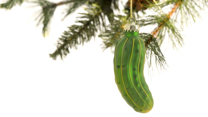 Gurke am Weihnachtsbaum: DAS verbirgt sich hinter dem Brauch