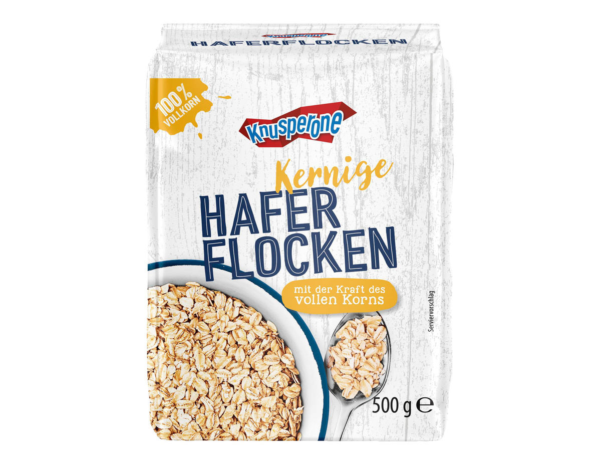 Haferflocken von Aldi