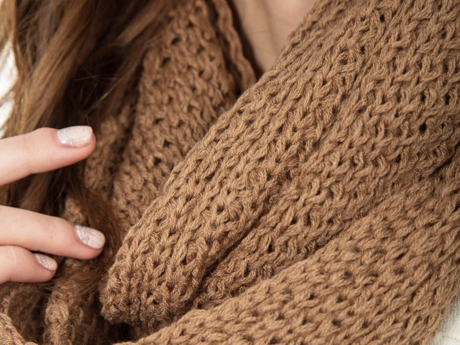 Loop-Schal stricken