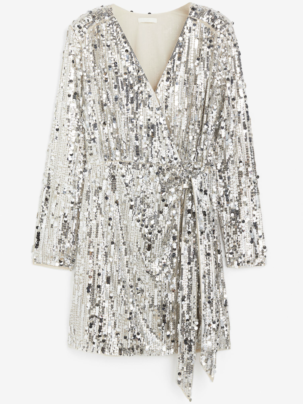 Paillettenkleid von H&M.