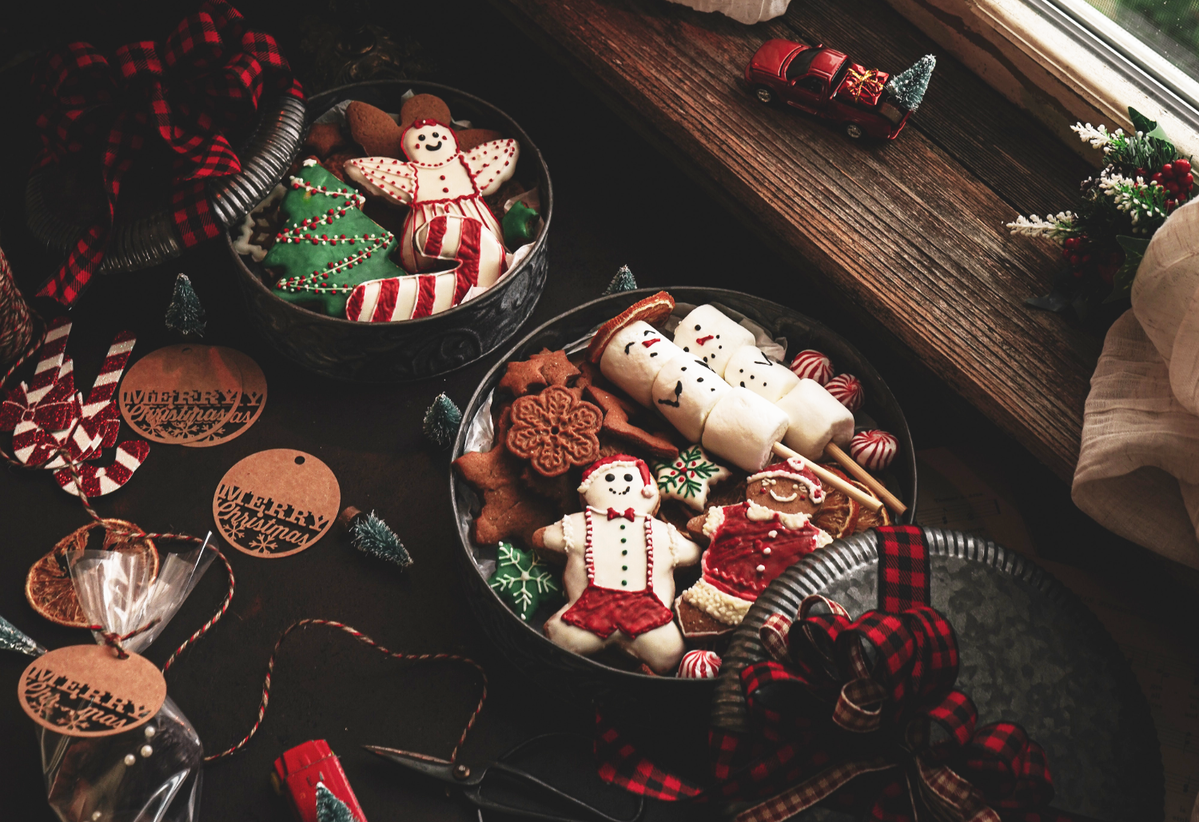 Weihnachtsplätzchen in Dosen