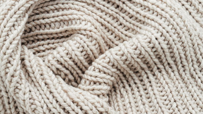 Schal mit Patentmuster: Kostenlose Strickanleitung für zu Hause
