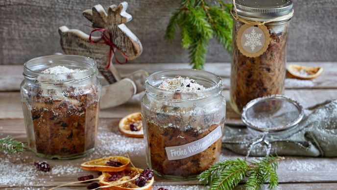 Stollen im Glas: Rezept für die saftige Mini-Version