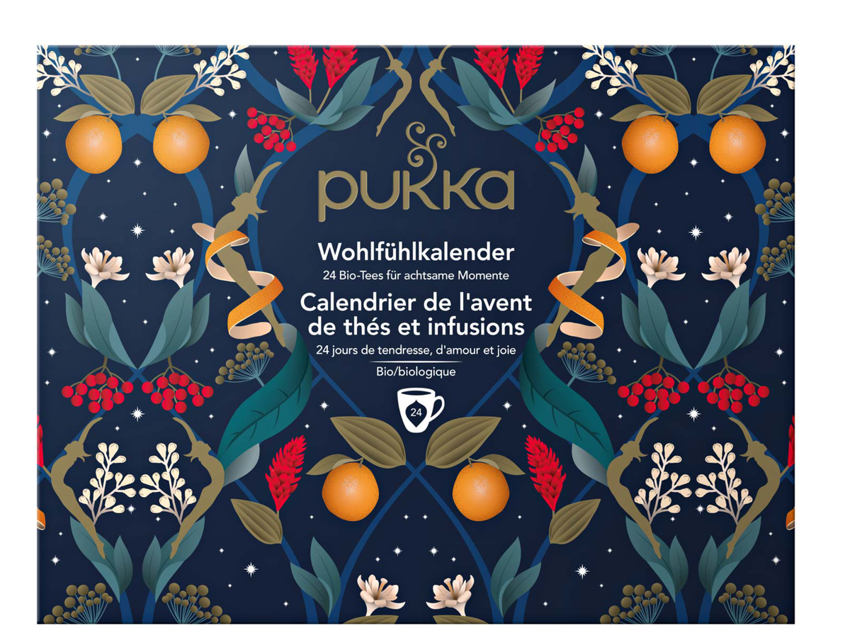 Tee-Adventskalender von Pukka