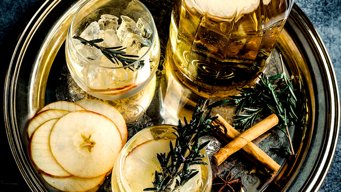 Winter-Lillet ist der perfekte Cocktail für kalte Tage