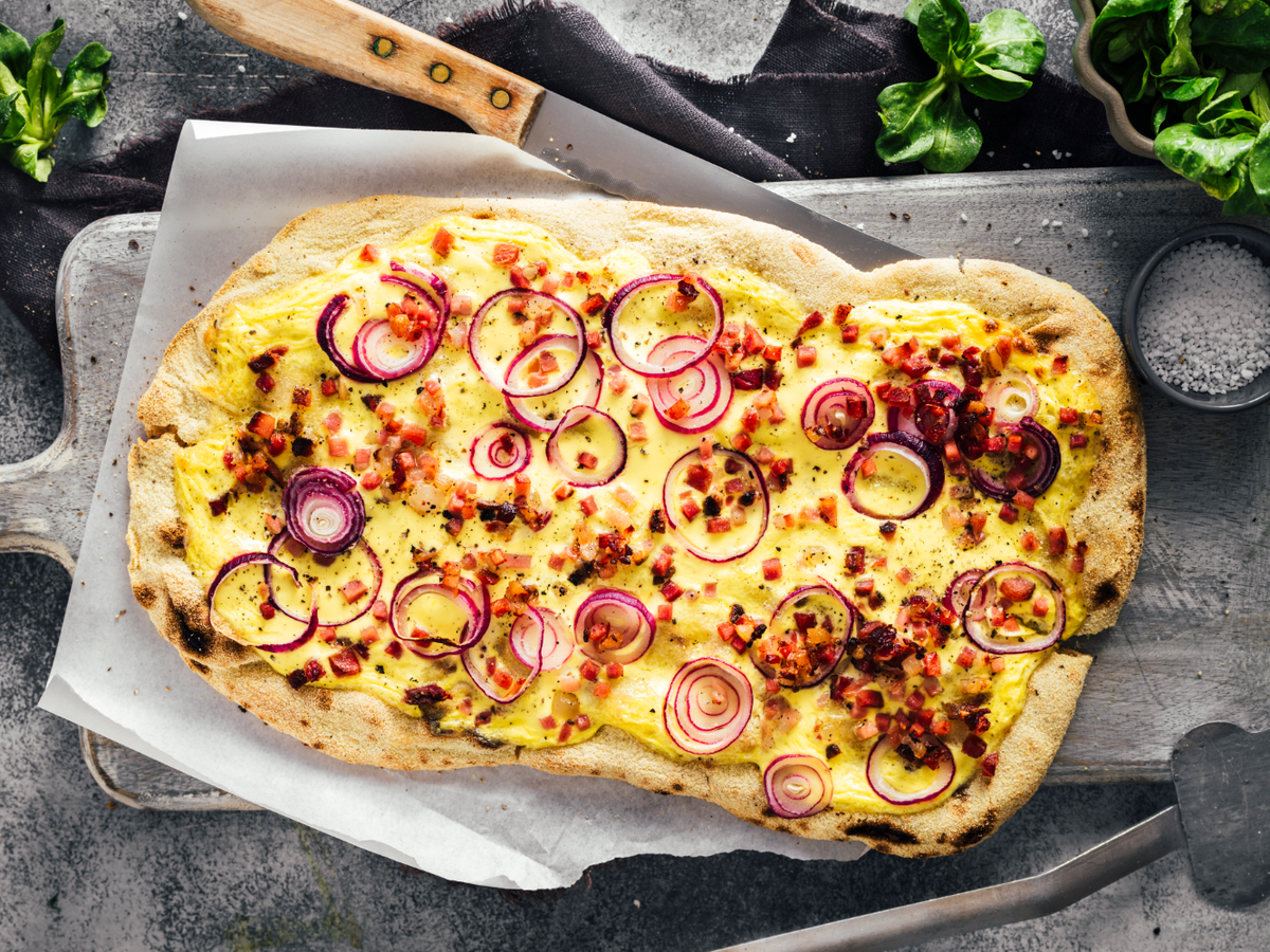 Elsässer Flammkuchen Originalrezept