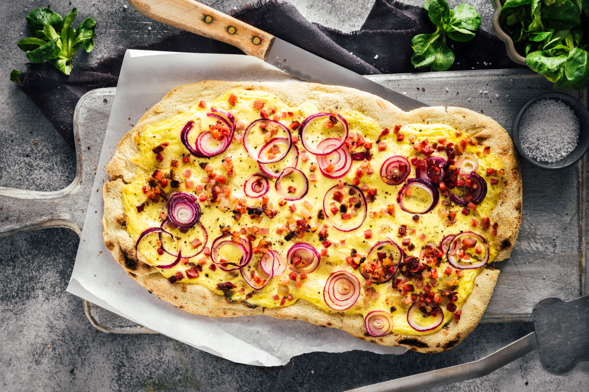 Elsässer Flammkuchen Originalrezept