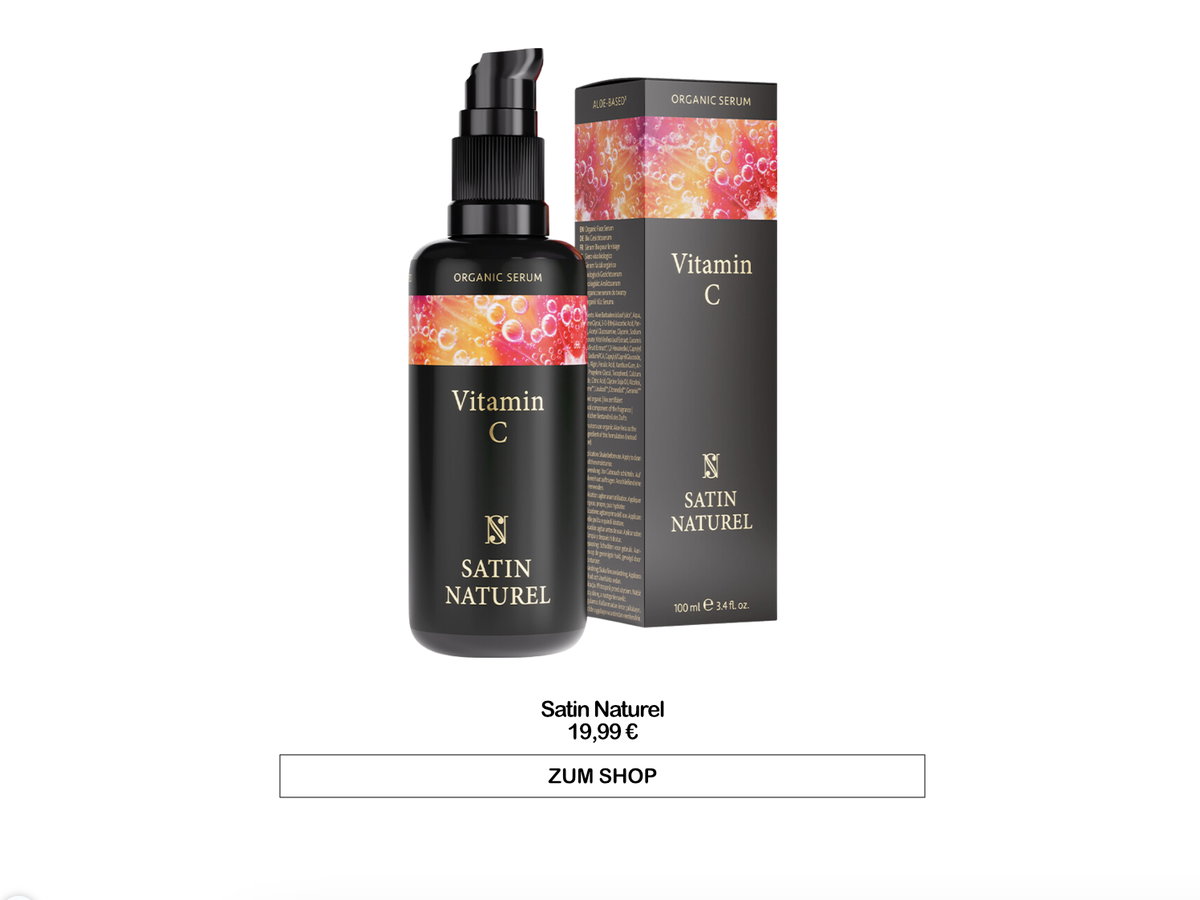 Vitamin C Serum von Satin Naturel