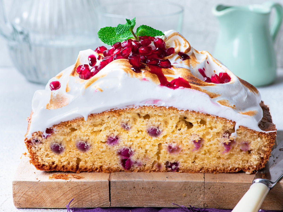 Granatapfel Rührkuchen