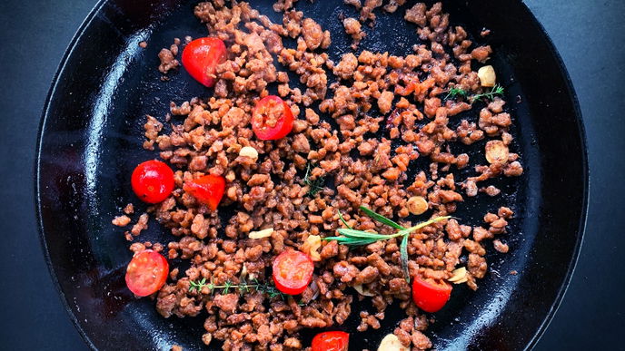 Unser Rezept für vegetarisches Hackfleisch aus Haferflocken