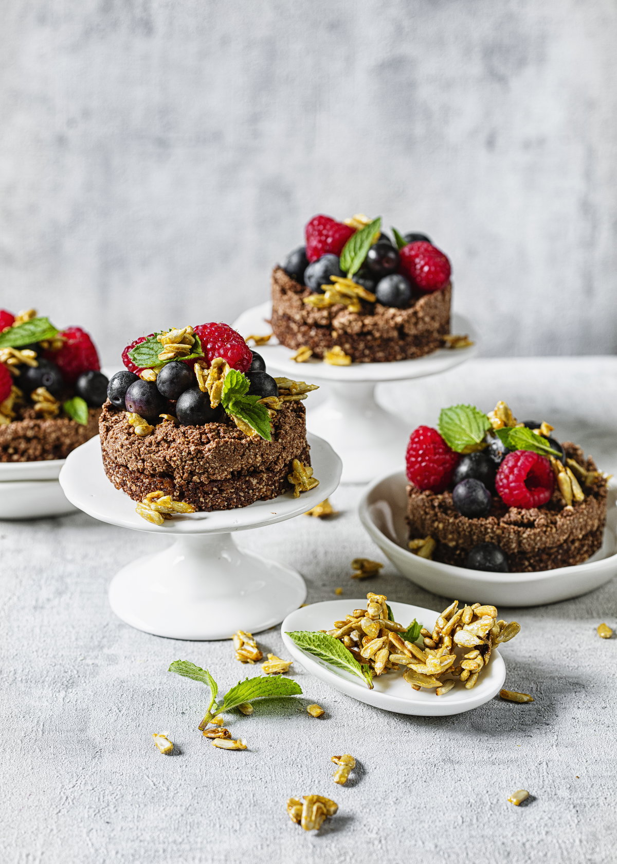 No Bake Beerenkuchen