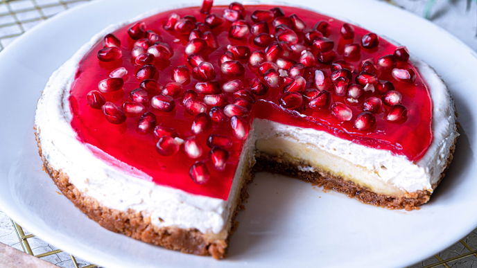 Rezept für Spekulatius-Bananen-Torte ohne Backen