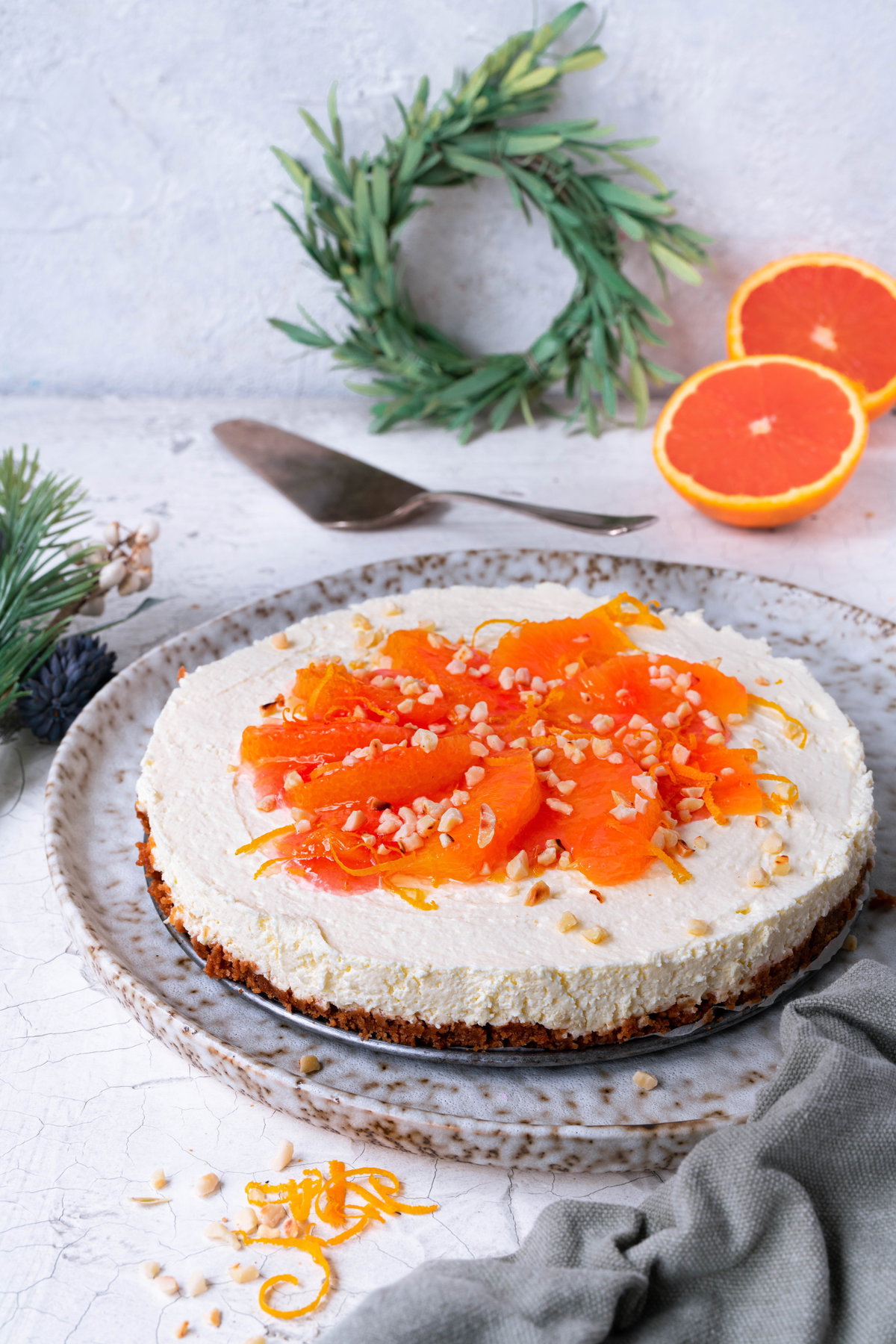 Orangen-Cheesecake