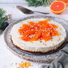 Rezept für fruchtigen Orangen-Cheesecake