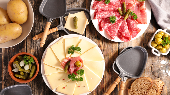 Raclette-Beilagen: Ideen und Einkaufsliste