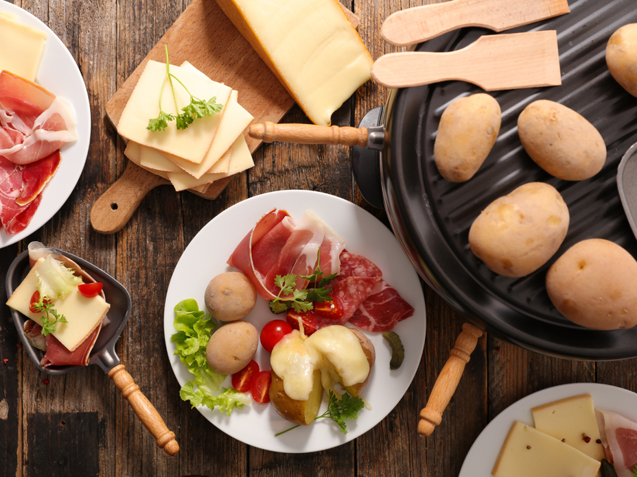 Raclette-Reste