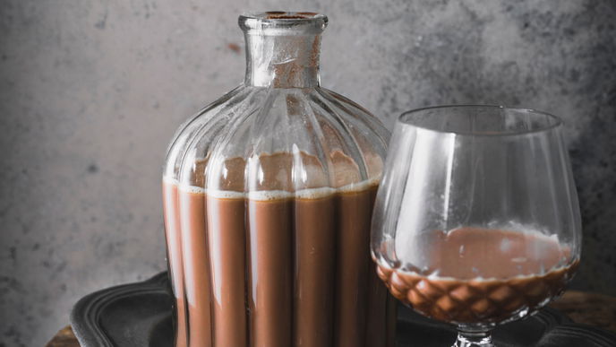 Rezept für Schokoladenlikör aus dem Thermomix
