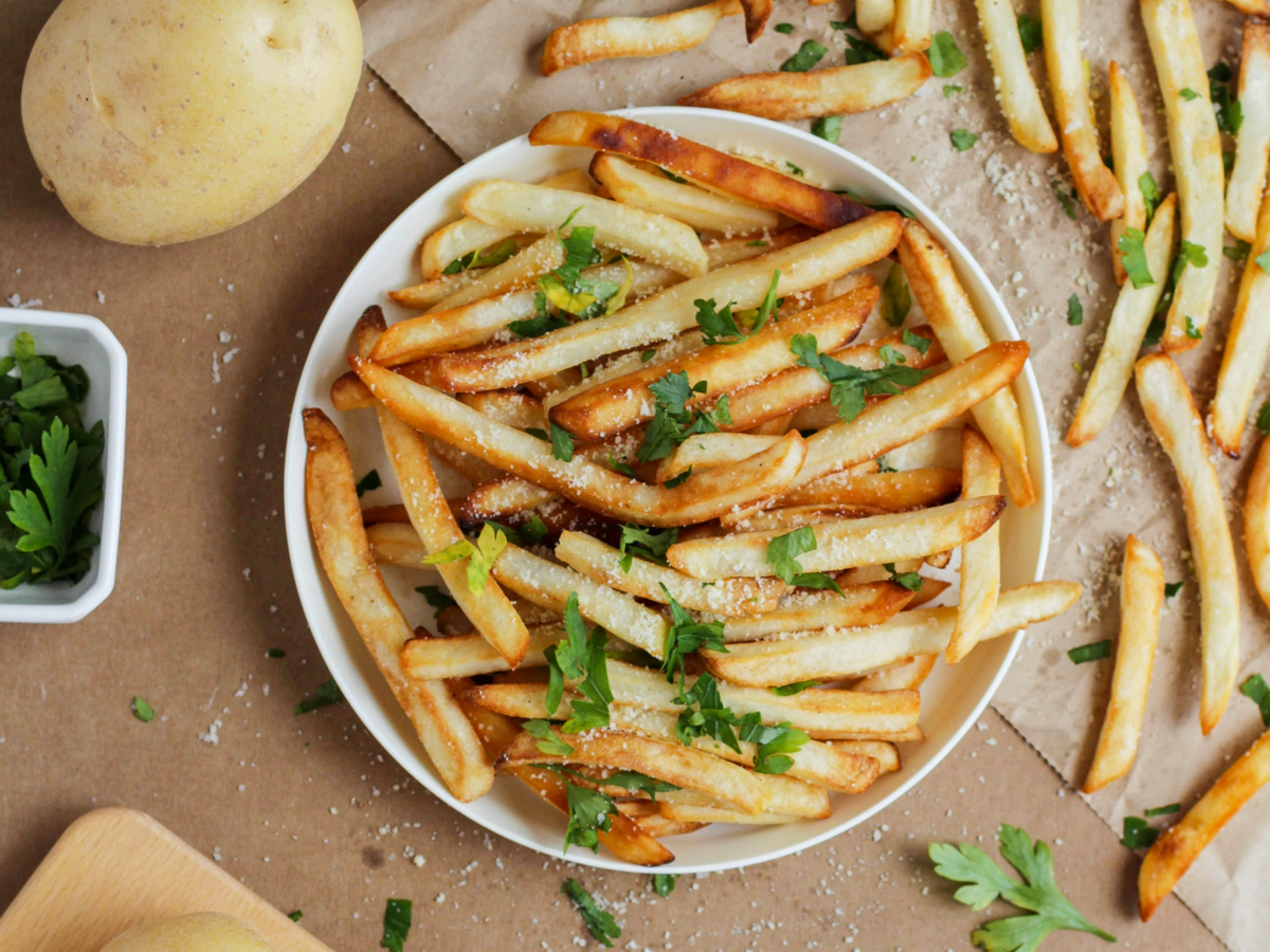 Selbst gemachte Pommes