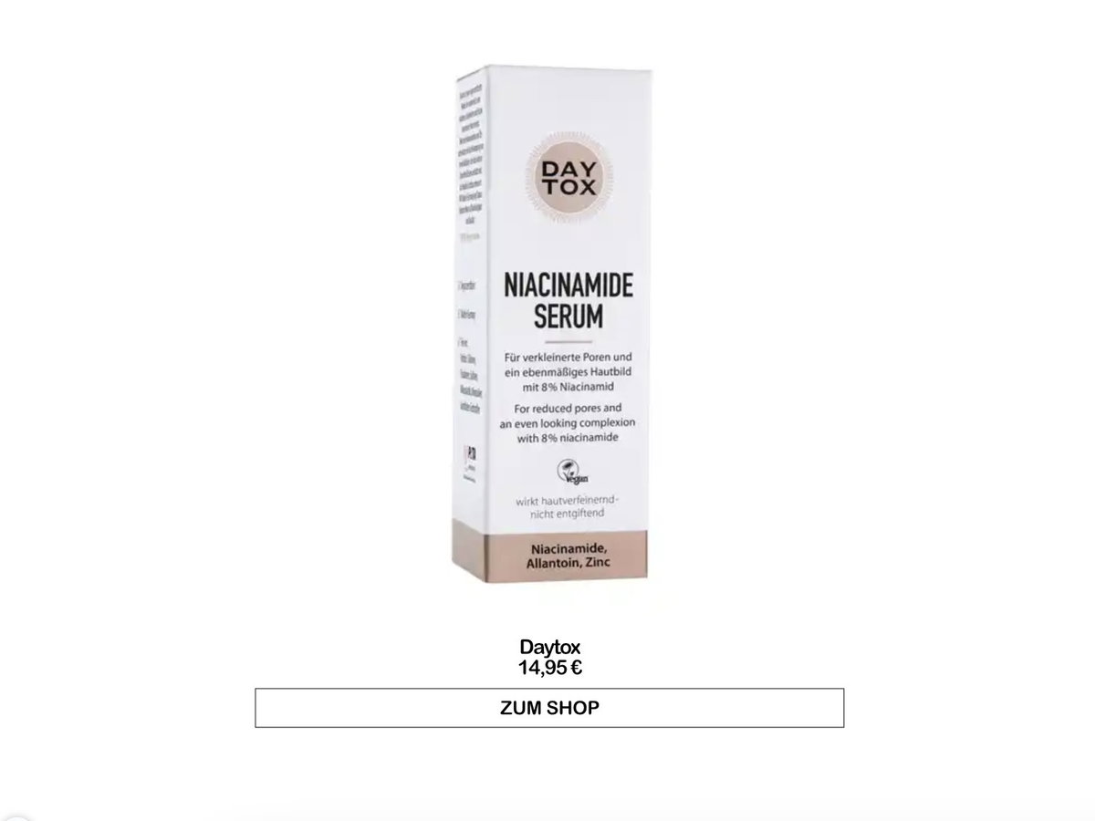 Niacinamid Serum von Daytox
