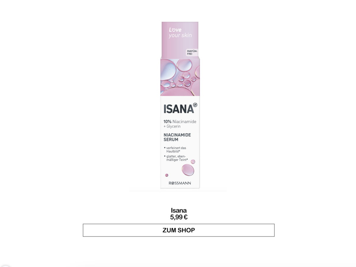 Niacinamid Serum von Isana