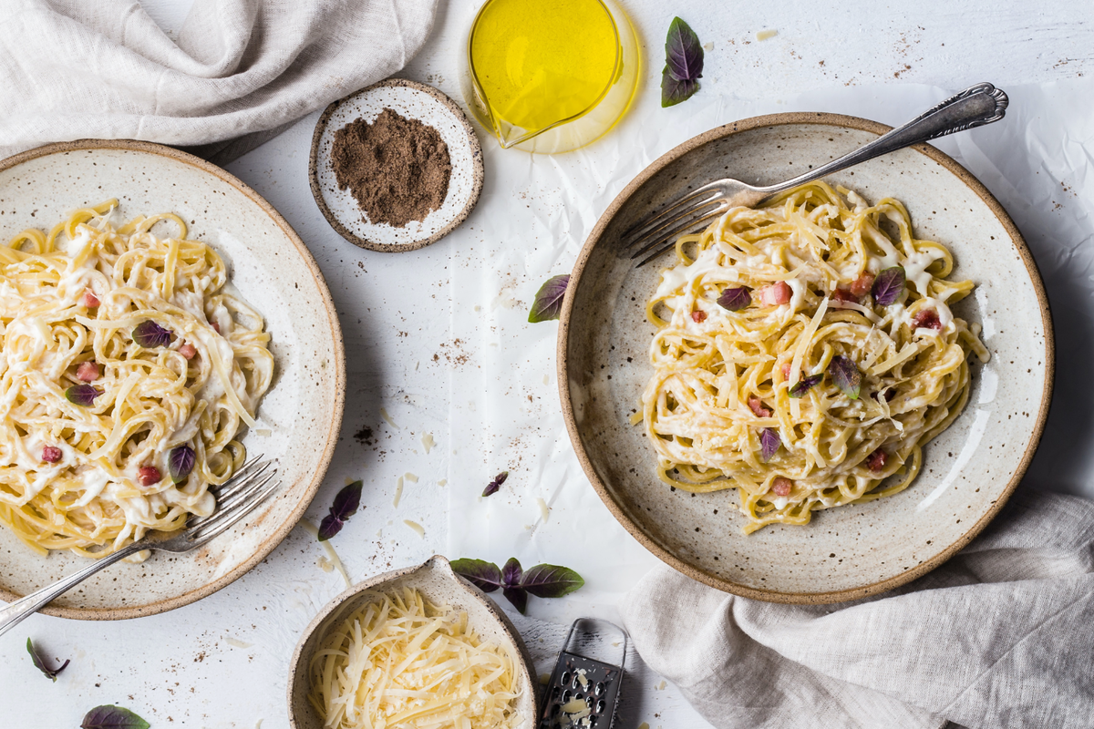 Spaghetti Carbonara nach Cornelia Poletto