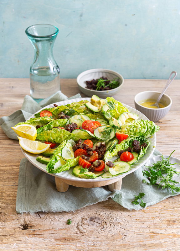 Veganer Ceasarsalat Rezept