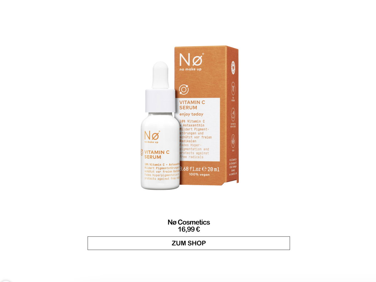Vitamin C Serum von Nø Cosmetics
