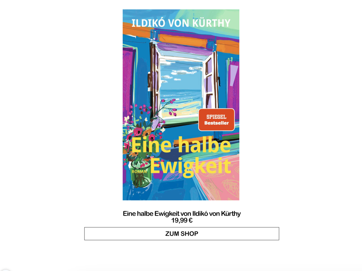 Eine halbe Ewigkeit von Ildikó von Kürthy